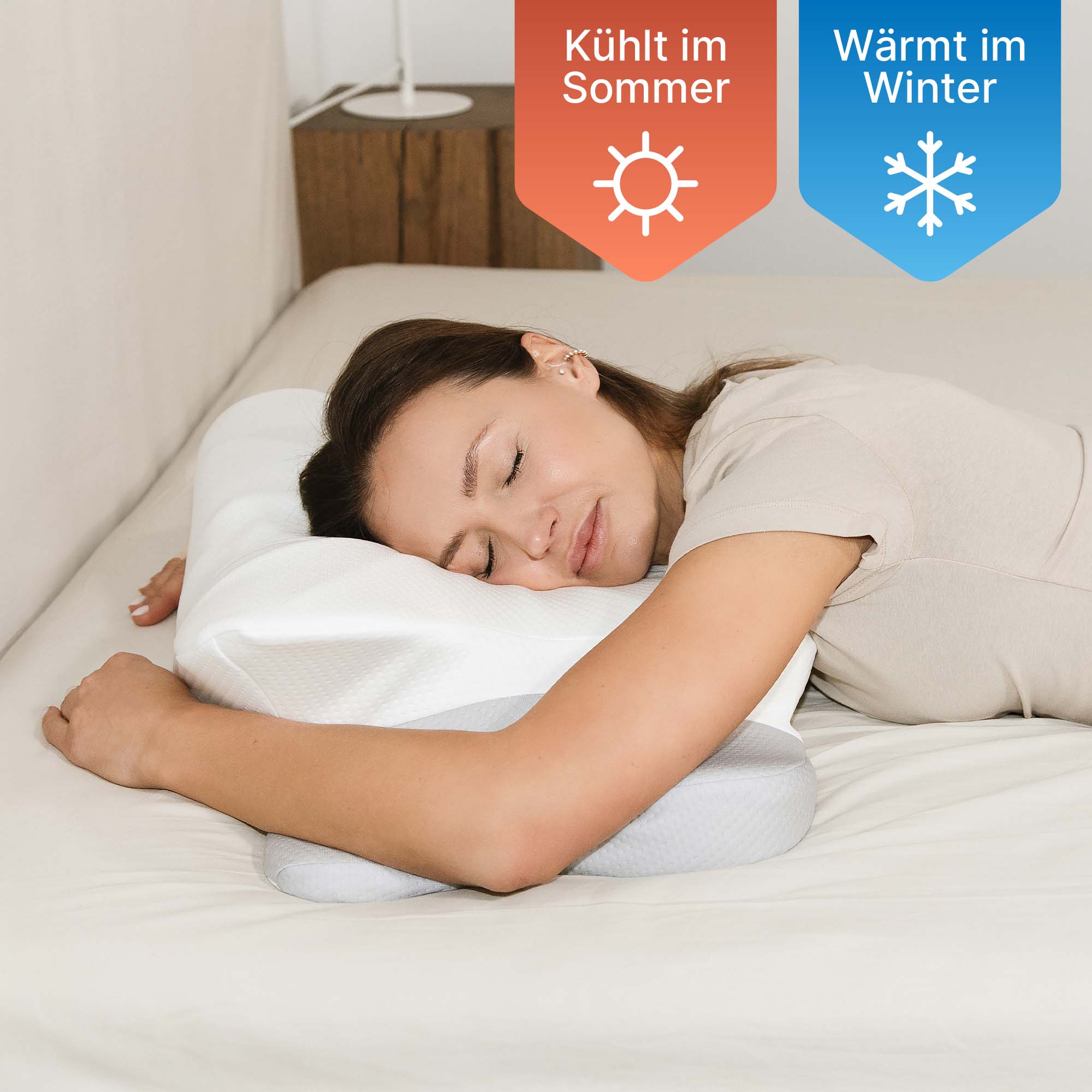 Cuscino a farfalla | Il cuscino ergonomico originale 