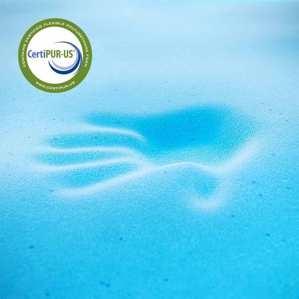 2-in-1 Comfort Topper - Duo Mattress Topper with Gel Memory Foam 
