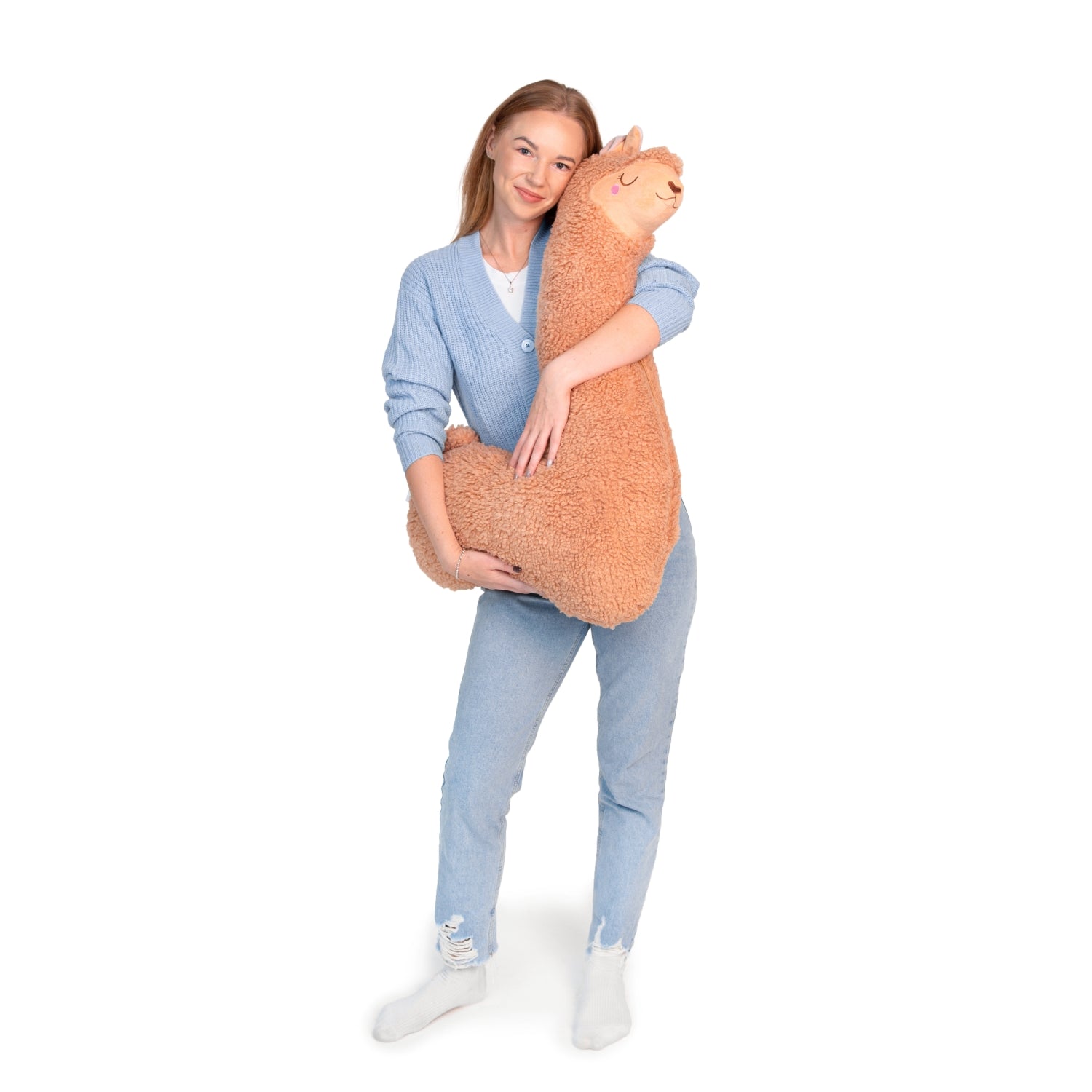 Peluche lama 90cm 