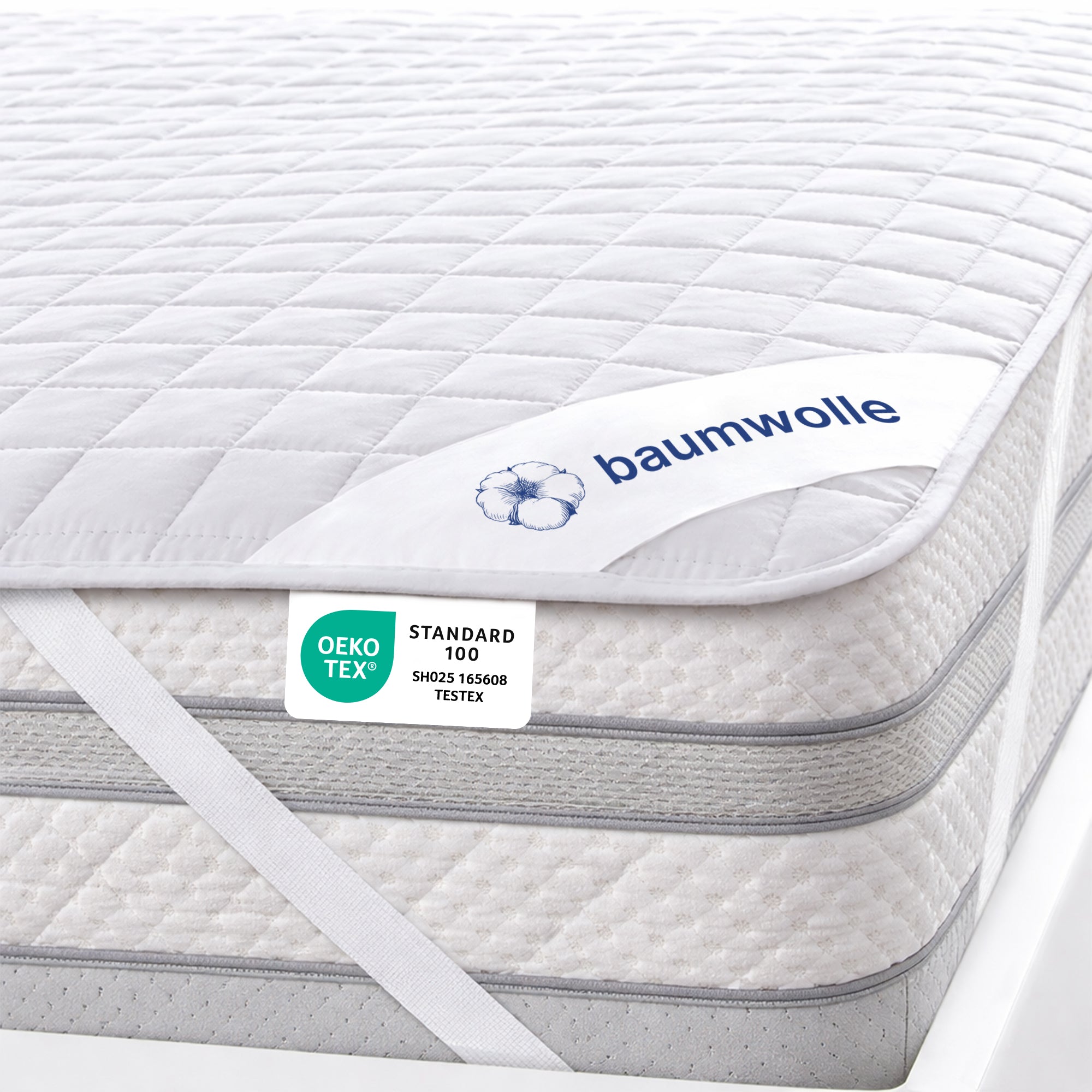Waterdichte matrashoes van katoen 