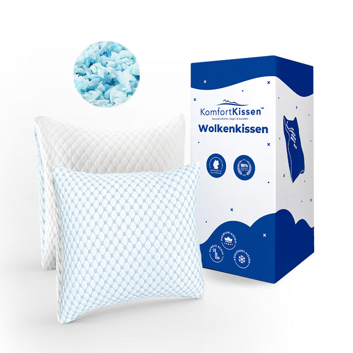 Cuscino Nuvola - Cuscino in Memory Foam Premium - Regolabile in Altezza 