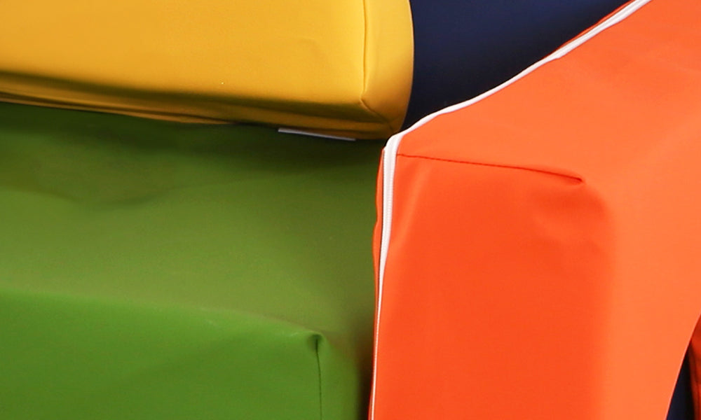 PU Buntes Sofa
