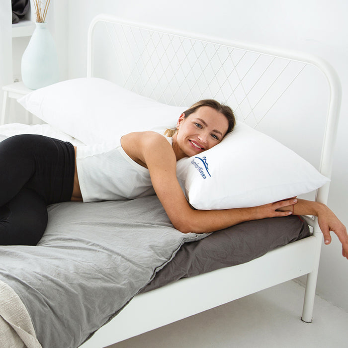 Ergonominen sivu nukkujatyyny