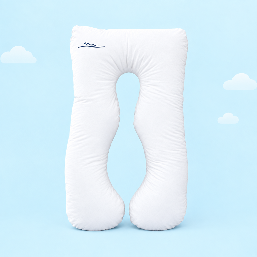 KomfortKissen Premium – ergonomisches U-förmiges Körperkissen 150x100 cm