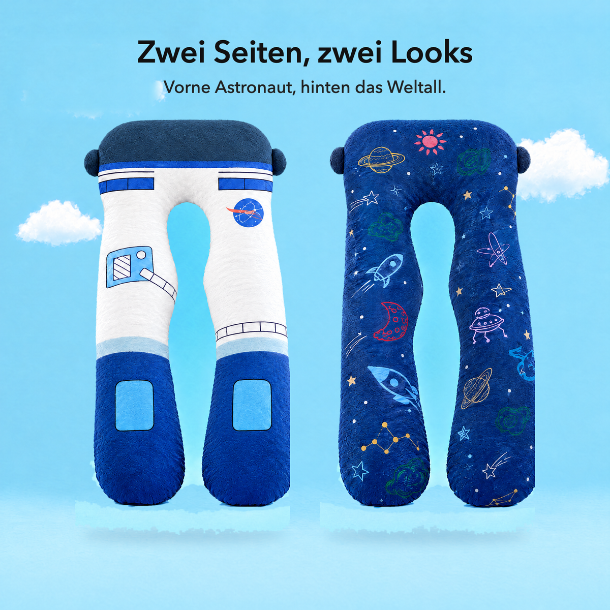 Astronaut – Zwei Seiten, zwei Looks