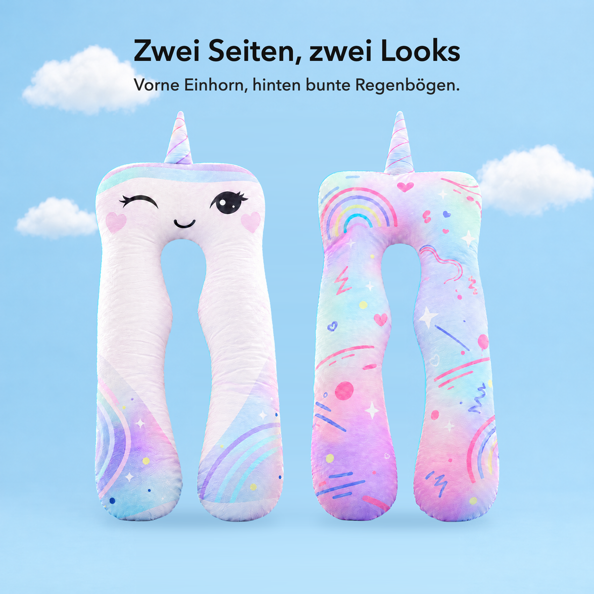 Einhorn – Zwei Seiten, zwei Looks