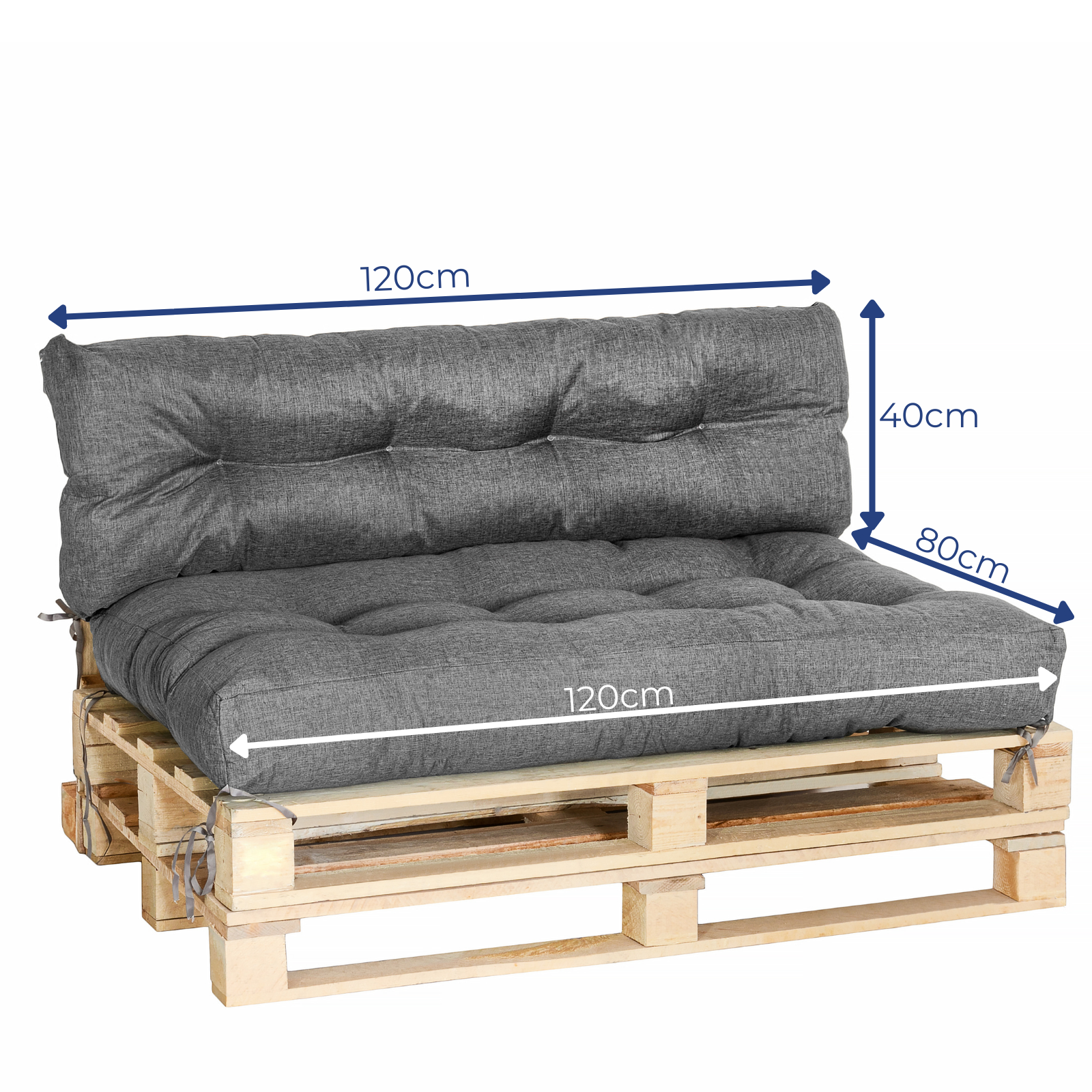 Pallet cushions - KomfortKissen.de