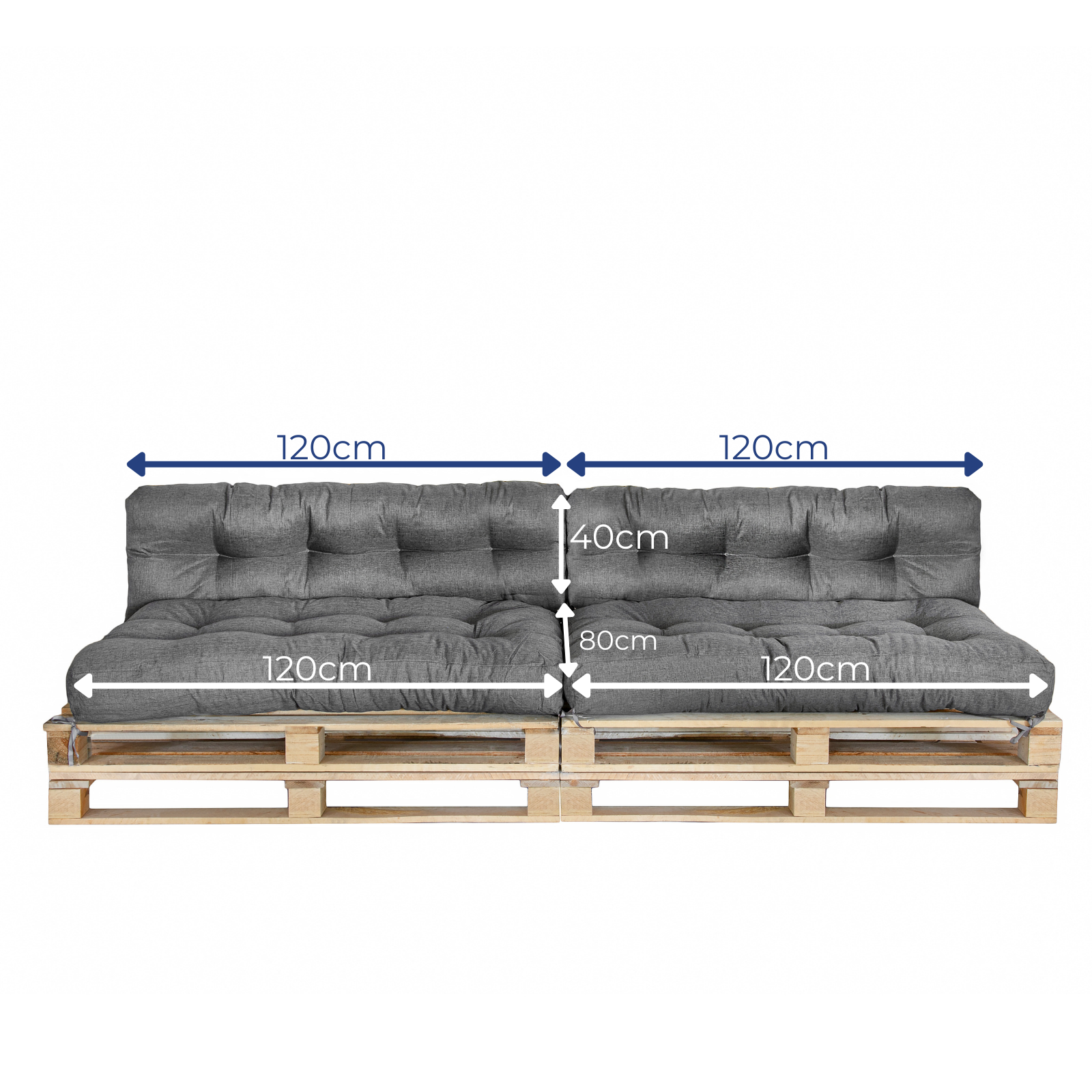 Pallet cushions - KomfortKissen.de